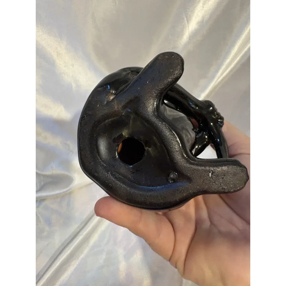 Vintage Black Big Ear Mouse Figurine